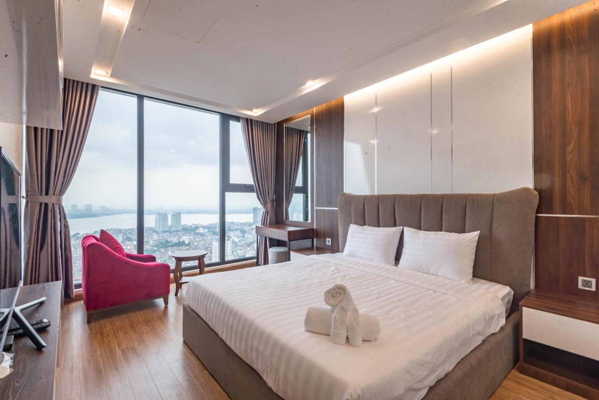 Luxury Serviced Apartment Vinhomes Metropolis Premium Hanói Exterior foto